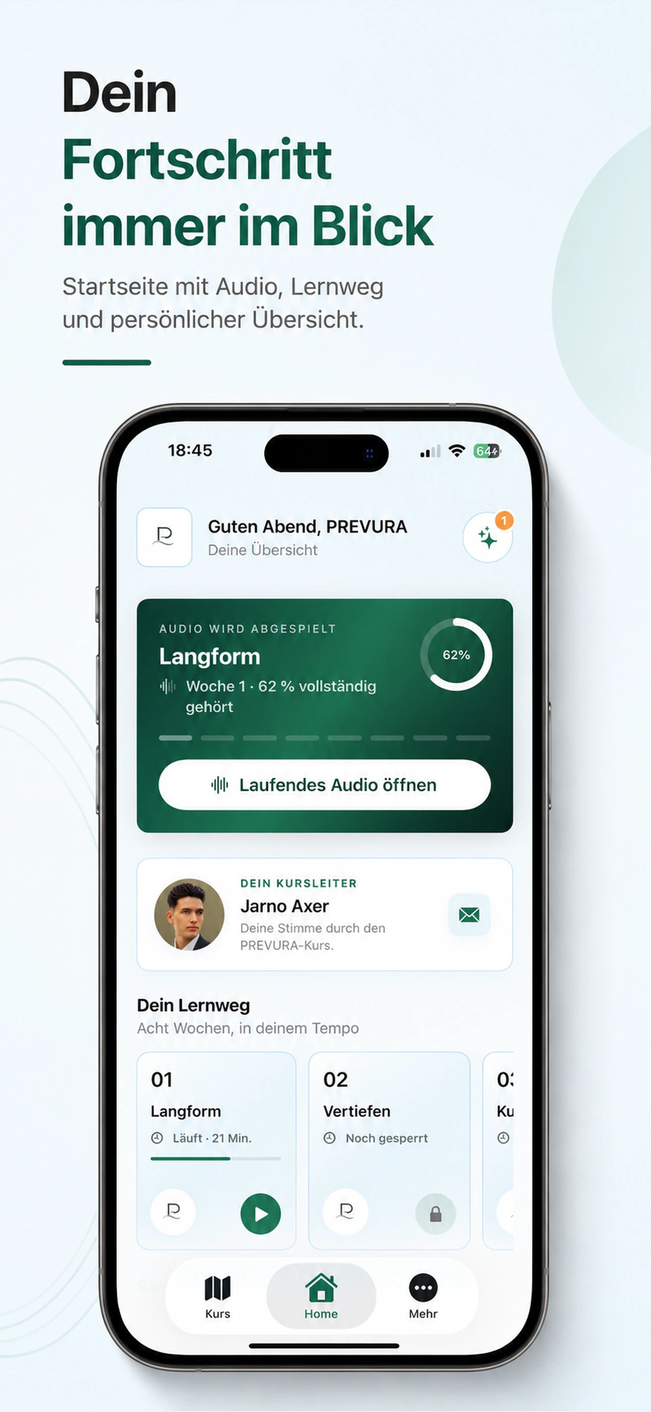 PREVURA App Screen Start