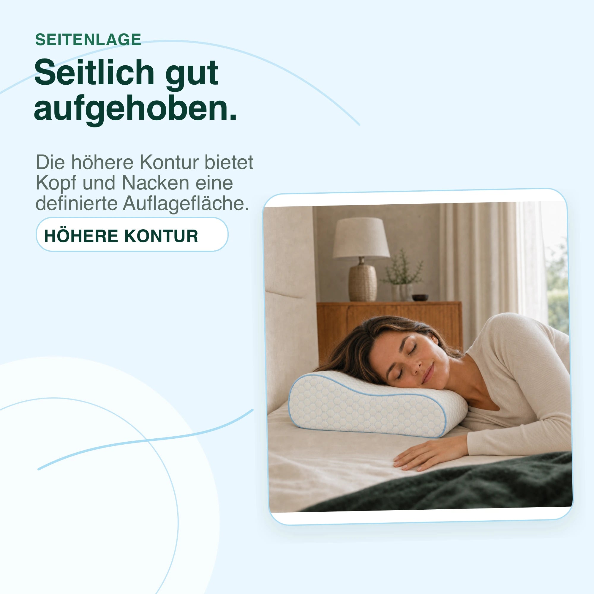 ERGO PILLOW in Seitenlage