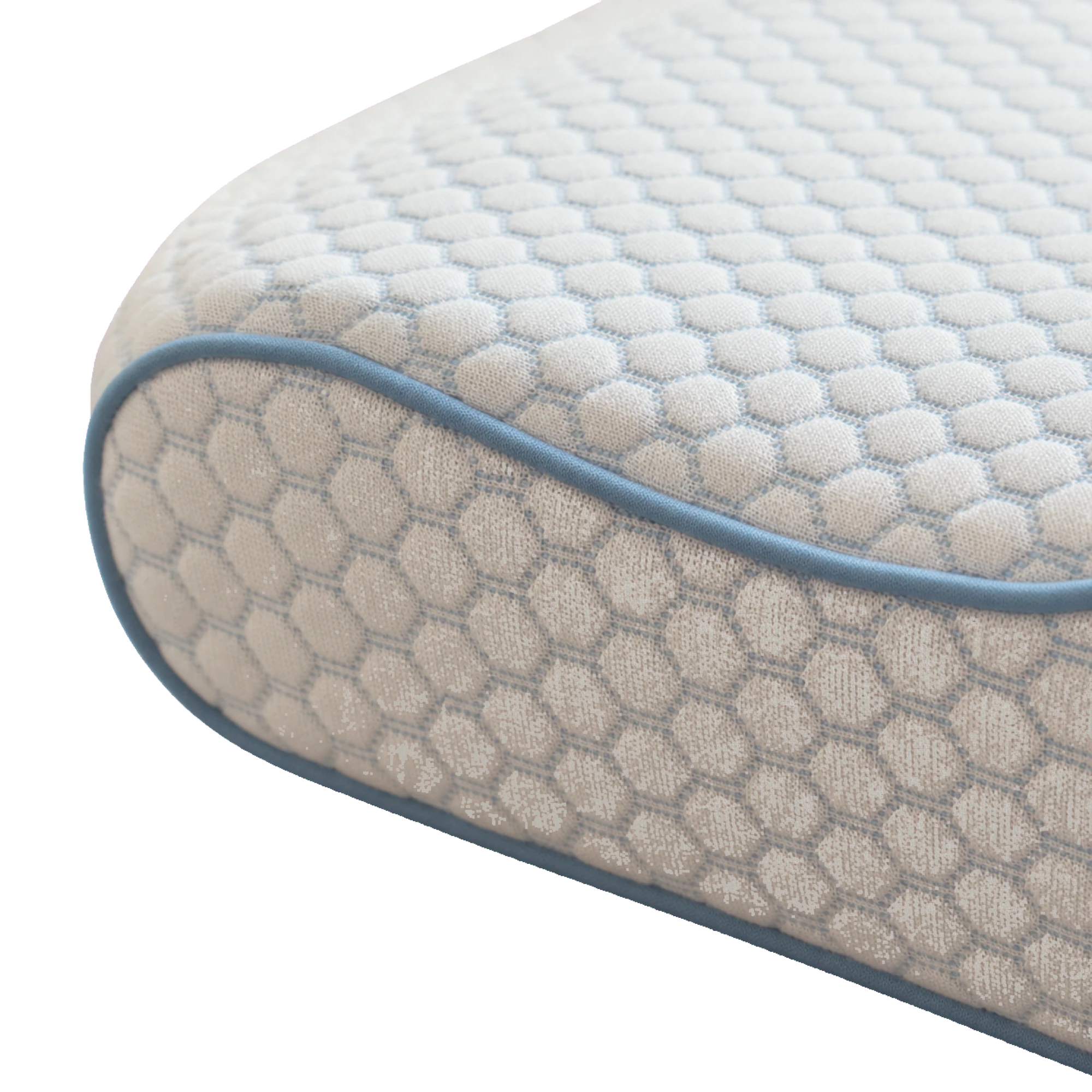 Detailansicht des abnehmbaren Bezugs des ERGO PILLOW