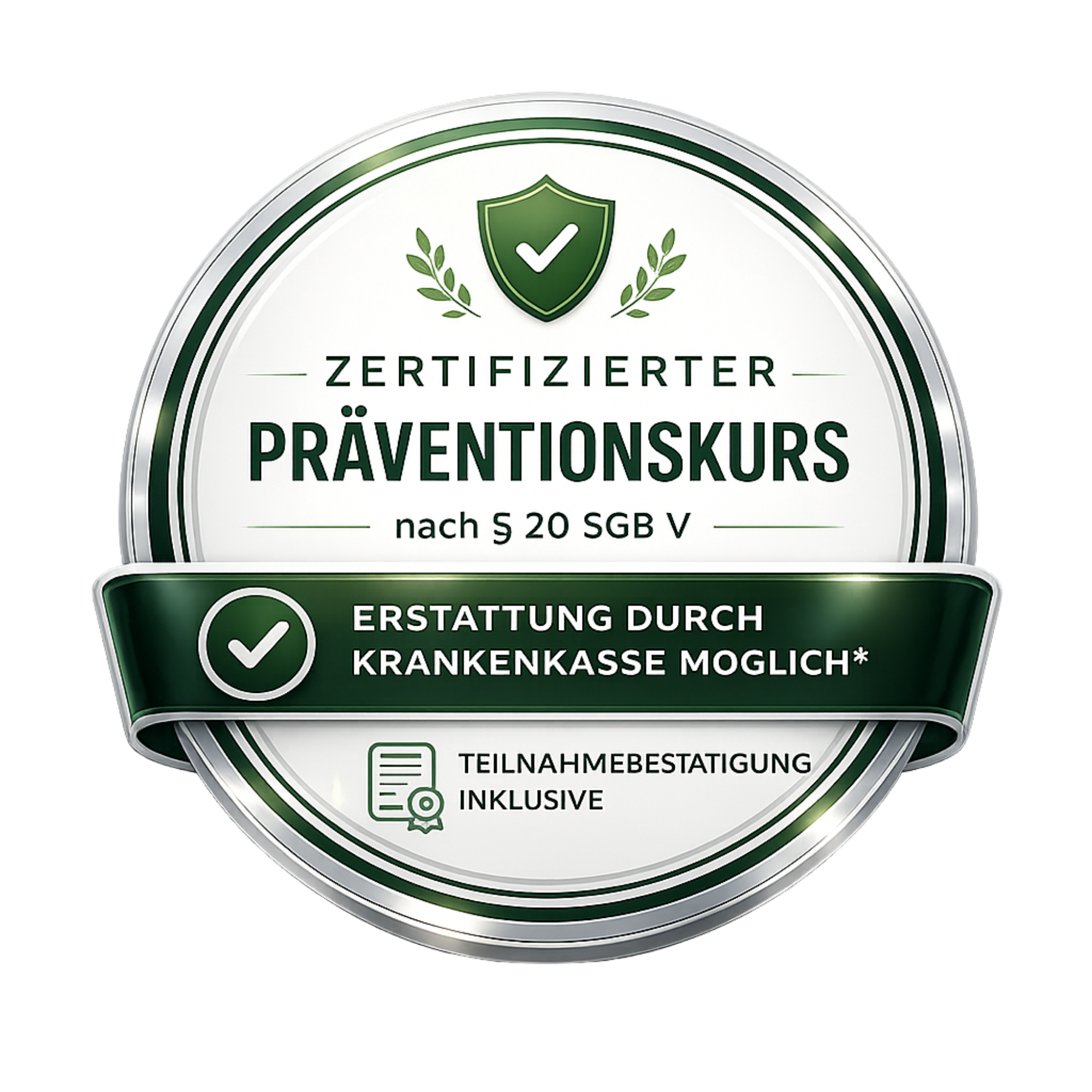 ZPP-zertifizierter Präventionskurs